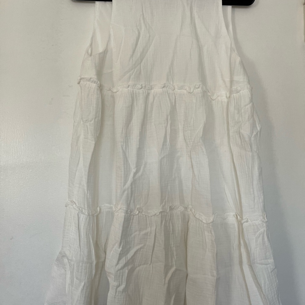 Tuckernuck White Lightweight Gauze Dress - Picture 4 of 4